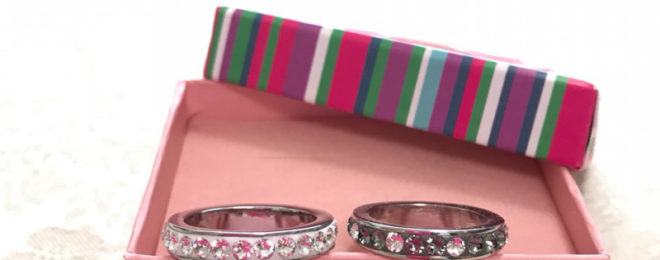 生徒様作グルーデコエタニティリング