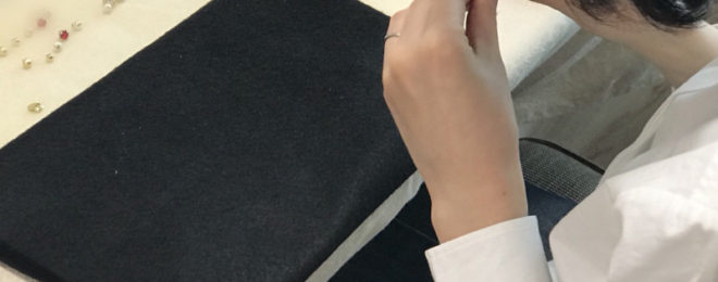 ランカグレイスアクセサリーレッスンの様子