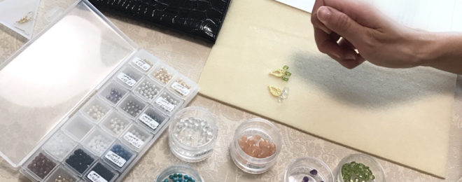 アクセサリーレッスンの様子